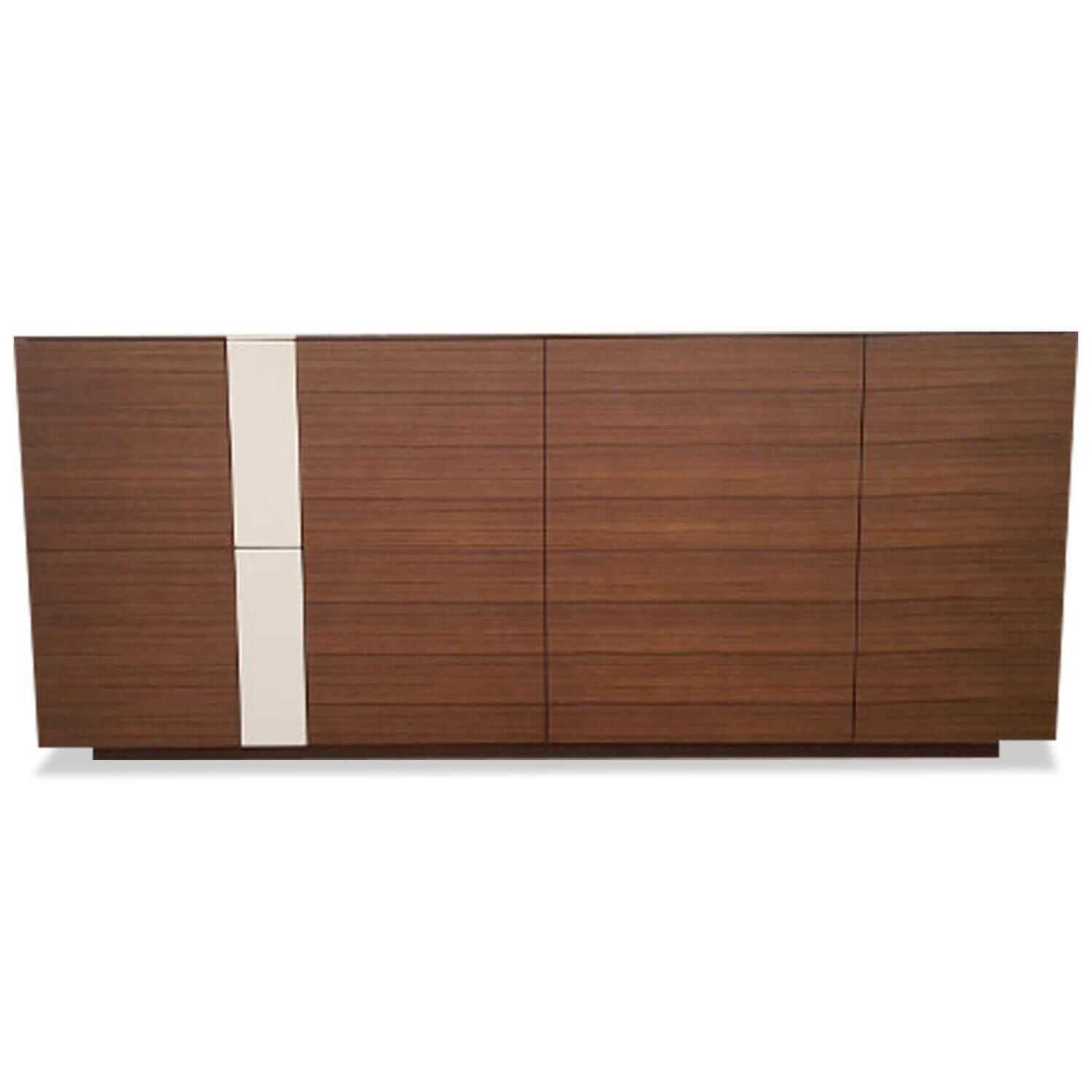 Walter Knoll - Sideboard CEOO Nussbaum Braun Weiß - 1