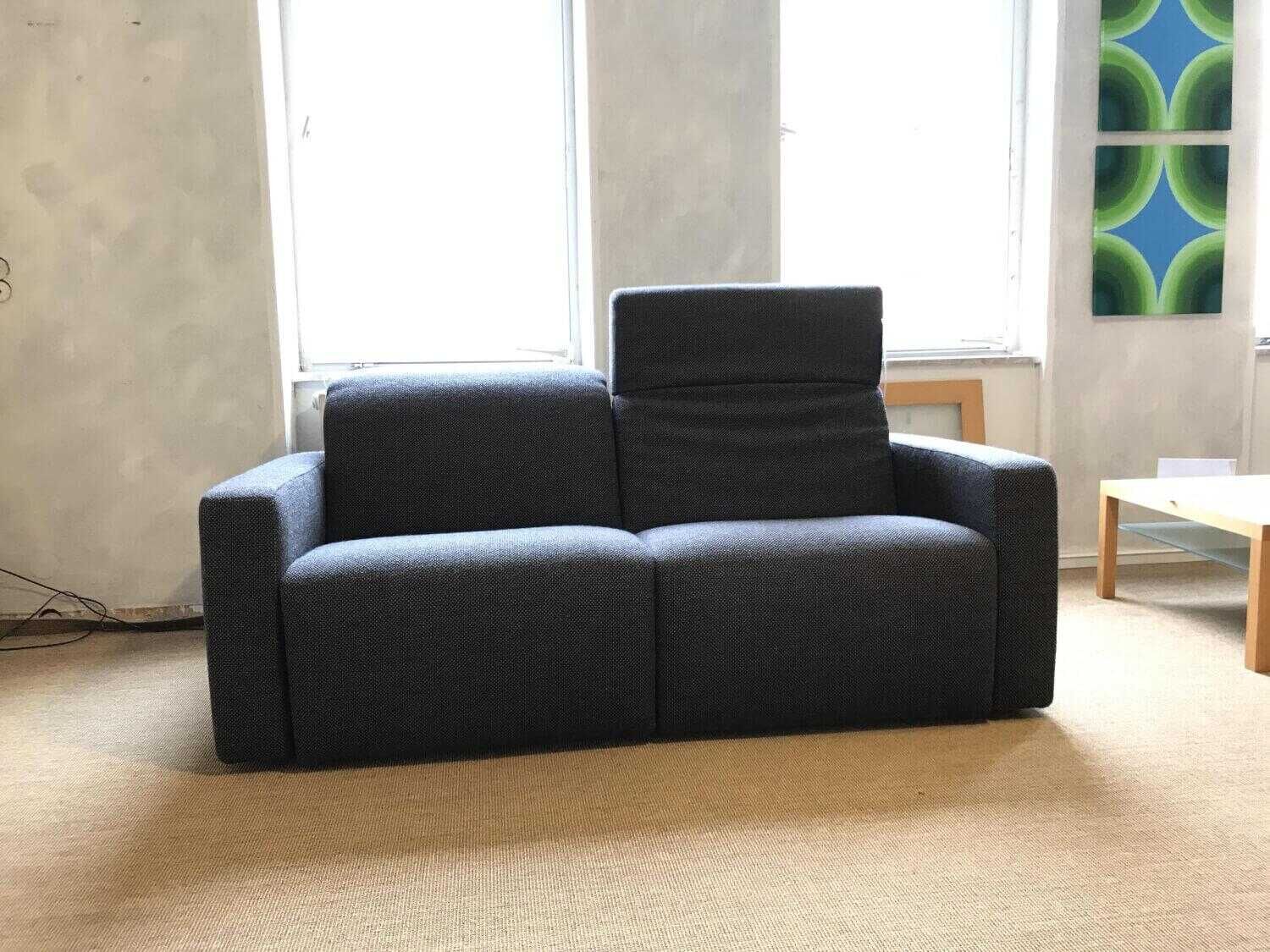 Erpo - Sofa Avantgarde 900.26 Stoff Anthrazit mit elektrischer Verstellfunktion - 3