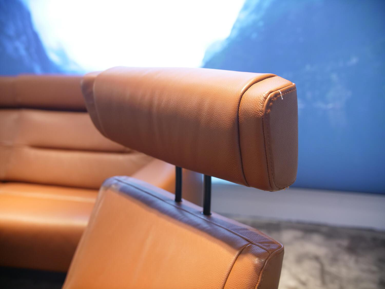 Stressless - Sessel Mit Hocker Paris  Leder Cori 42 Copper Untergestell Star 40 Chrom - 10