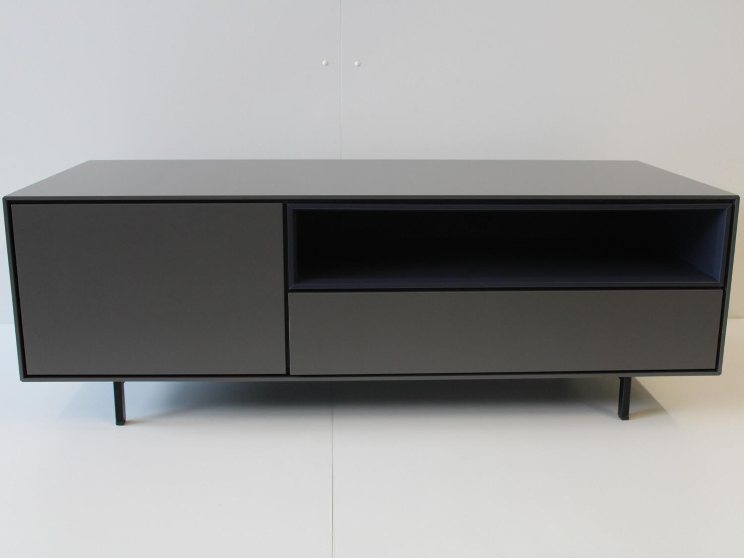 Schönbuch - TV-Möbel Korpus 66 Granit Gestell Schwarz - 3