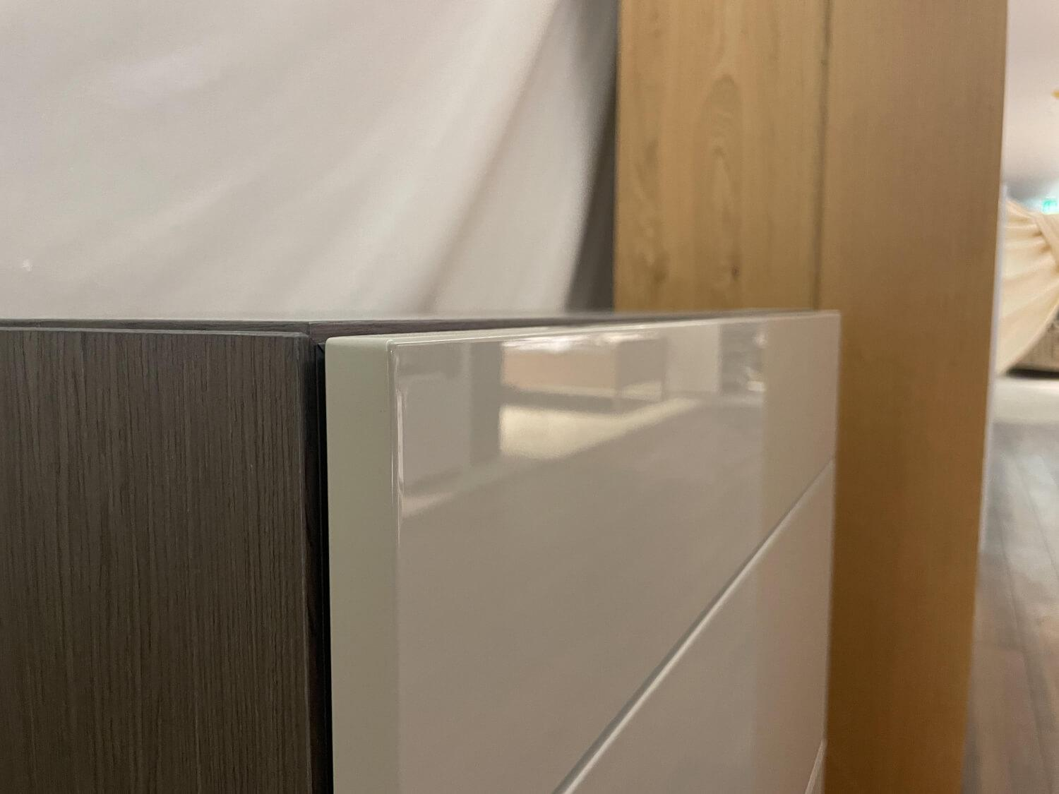 Hülsta - Kommode Multi R Eiche Grau Lack Hochglanz Kaschmir Grau Mit Push To Open - 6