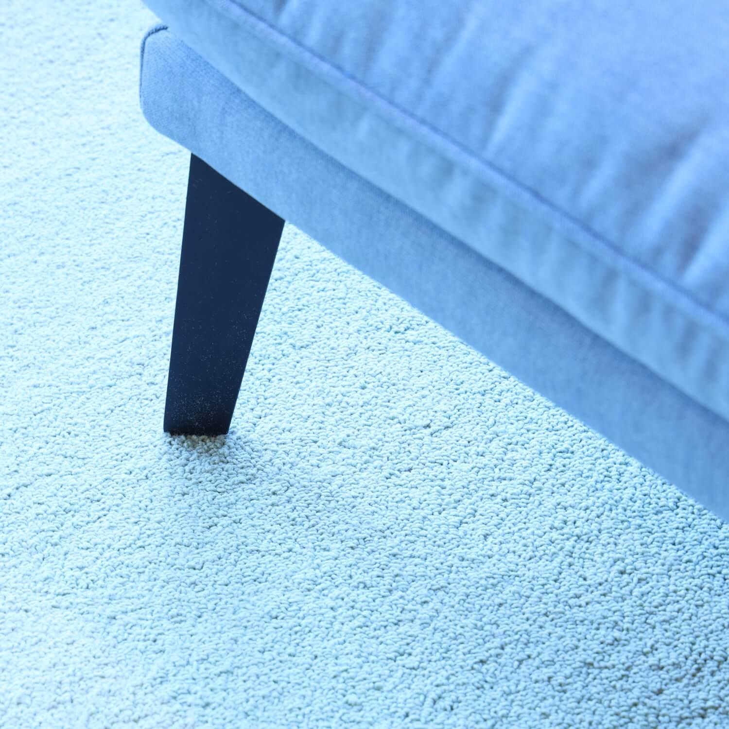 Contur - Ecksofa Co Vieste Bezug 0565 51 Ice Blue Quaderfuß 0681 Metall Schwarz Struktur - 2