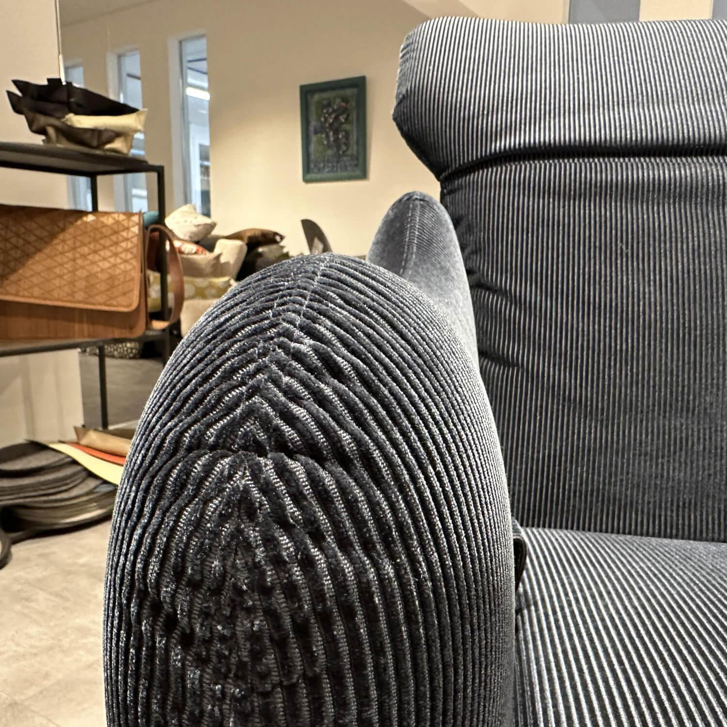 Brühl - Sessel Bongo Bay Stoff 4490 0069 Blau Neigungsverstellbar - 6