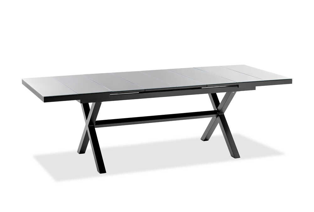 Niehoff - Ausziehtisch Nalvo Gestell Aluminium Pulverbeschichtet Anthrazit - 1
