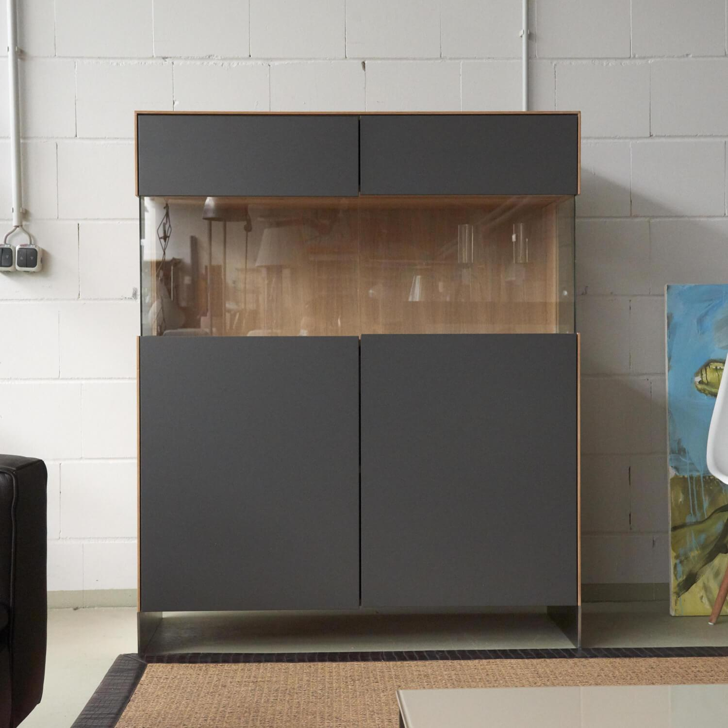 Pönnighaus - Highboard KT 2752 EOLV 2-door wild oak white oiled - 1