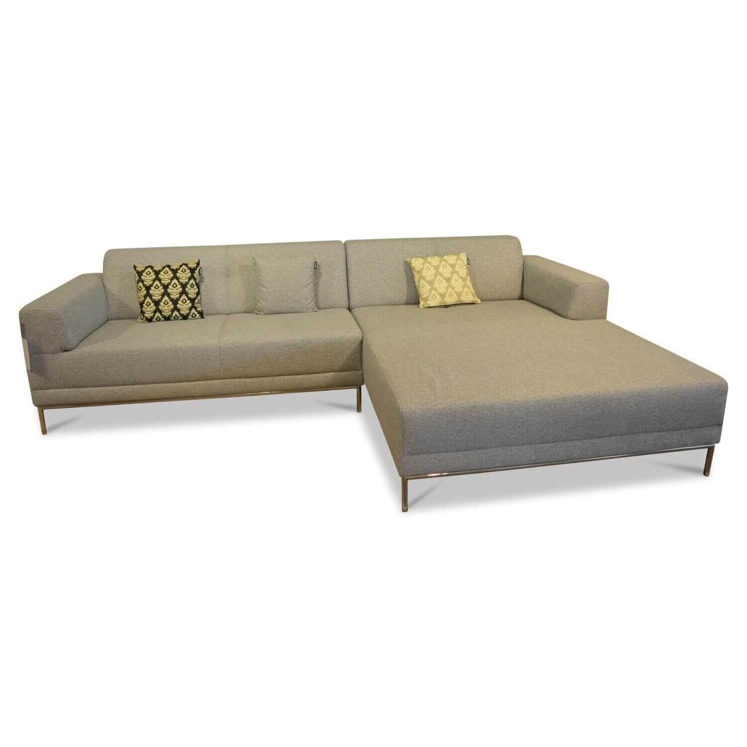 freistil-rolf-benz-ecksofa-189-stoff-2000-signalgrau-rahmen-verchromt-35f450798e3a freistil Rolf Benz - Ecksofa 189 Stoff 2000 Signalgrau Rahmen Verchromt - 1