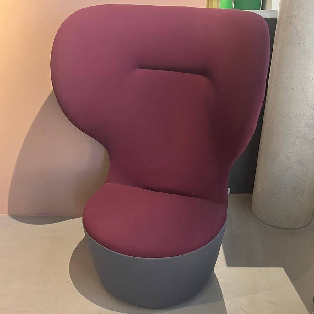 Walter Knoll - Stuhl Silent Chair 277 10C Seating Stones Sitz Stoff Knit Rot Gestell Stoff Knit 8202 Slate Grau - 3