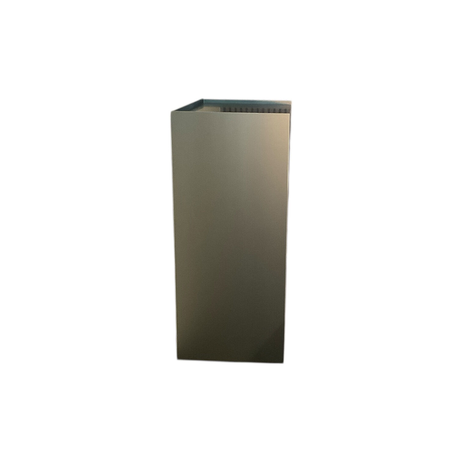 Kettnaker - Hochkommode Case Furnier Raucheiche Dunkel Melamin Schwarz Aluminium Titan Grau - 1