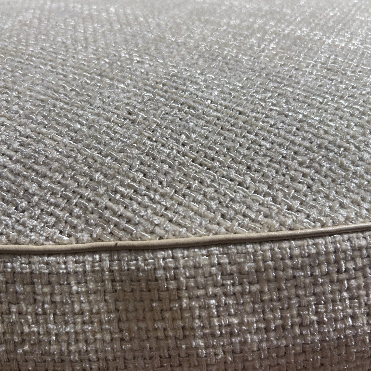 B&B Italia - Sofa Âmoenus Soft Rund Stoff Lou 2613 102 Bastfarben Grau Füße Rollen - 2