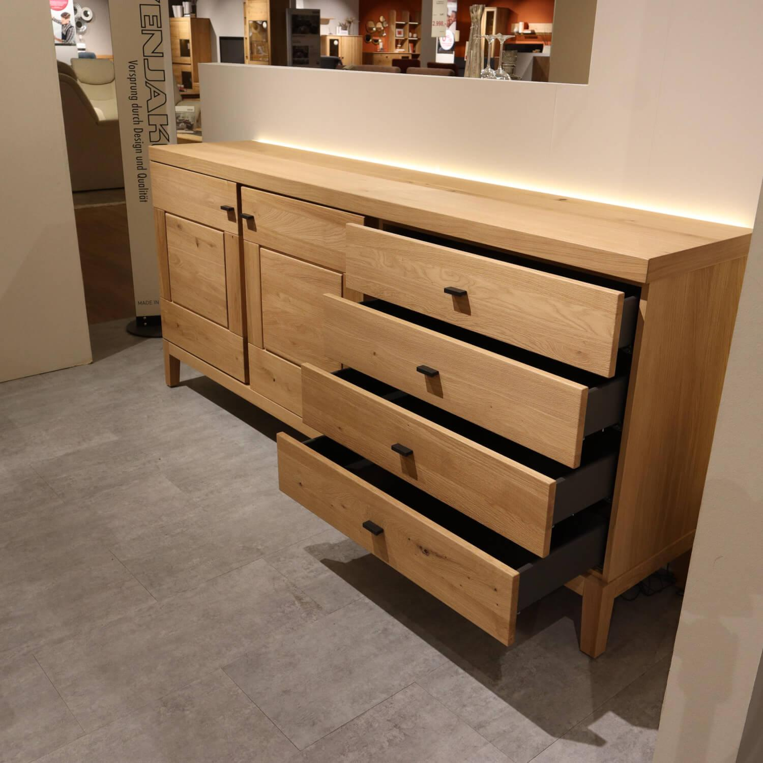 Venjakob - Sideboard Next Level 3000 Wildeiche Hell Soft Gebürstet Geölt - 9