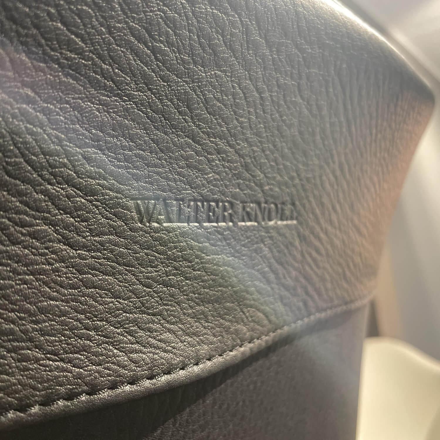 Walter Knoll - FK Schalensessel Safari Leder Gestell Schwarz Pulver Beschichtet Drehbar 360° - 2
