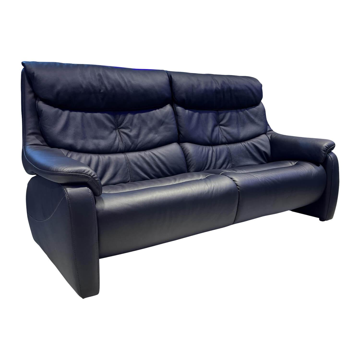 Sofa Mondo Satyr 3-Sitzig Bezug Leder 24 Longru Pazifik Sitz Superlastic Soft