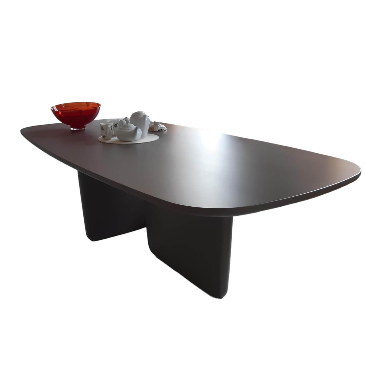 B&B Italia - Dining table Tobi-Ishi Top MDF Tortora Satin lacquered - 1