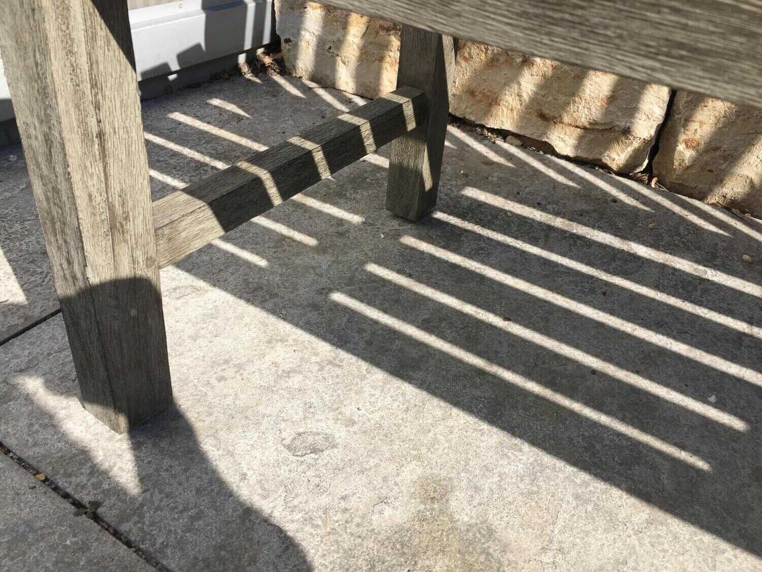 Stern - Bank Cornwell Teak Patina Grau - 10