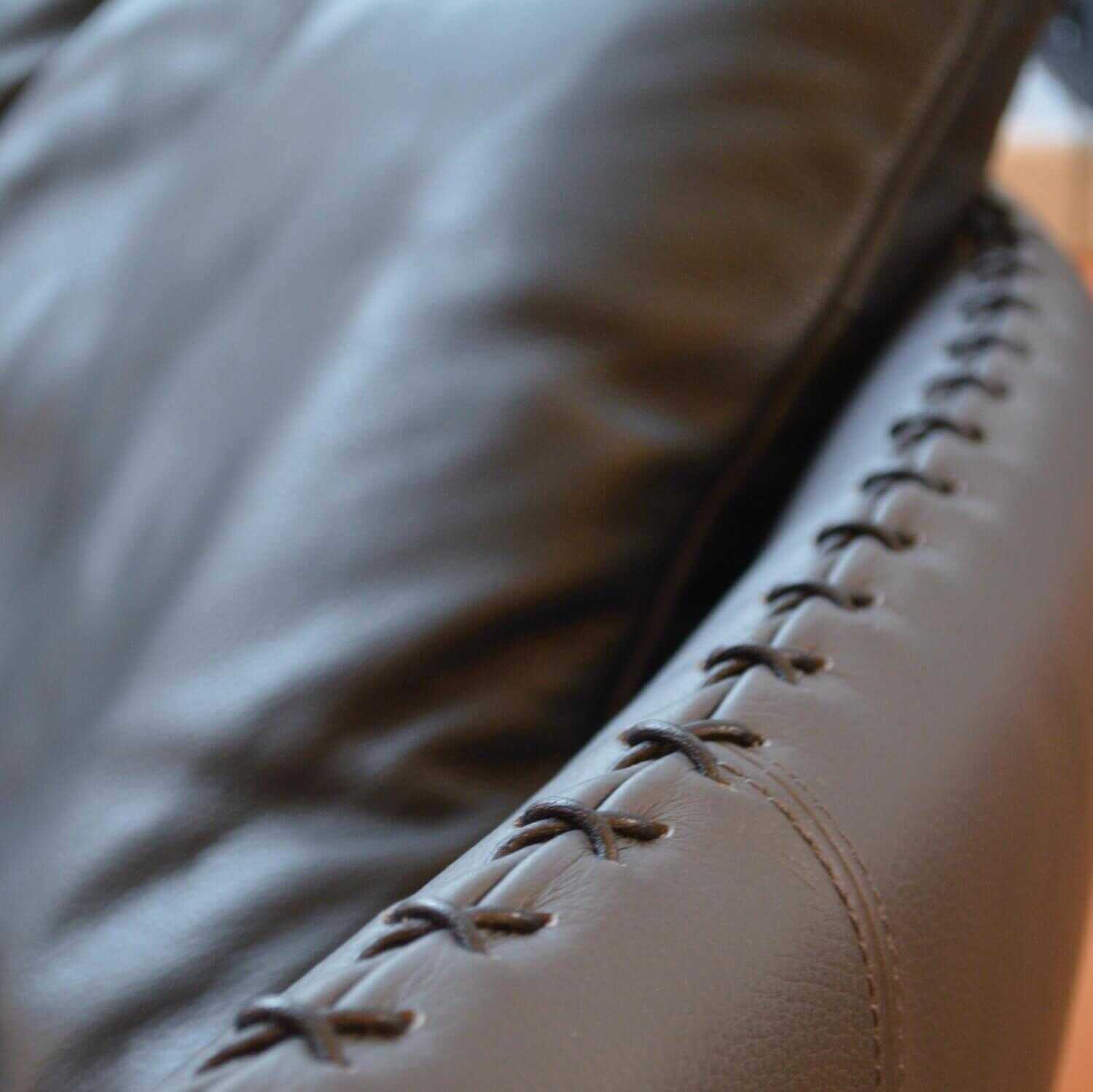 De Sede - Landschaft Sofa DS 102 30 Rechts Leder Living Umbra Grau - 6