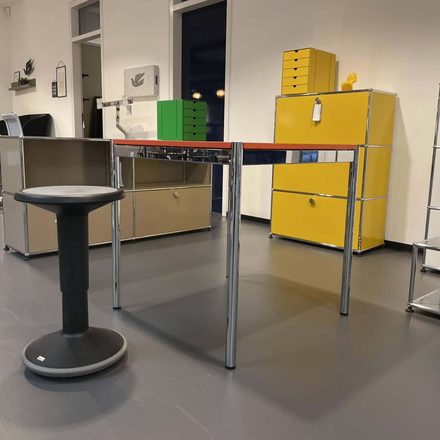 USM Haller - Tisch Platte MDF Pulverbeschichtet Reinorange - 3