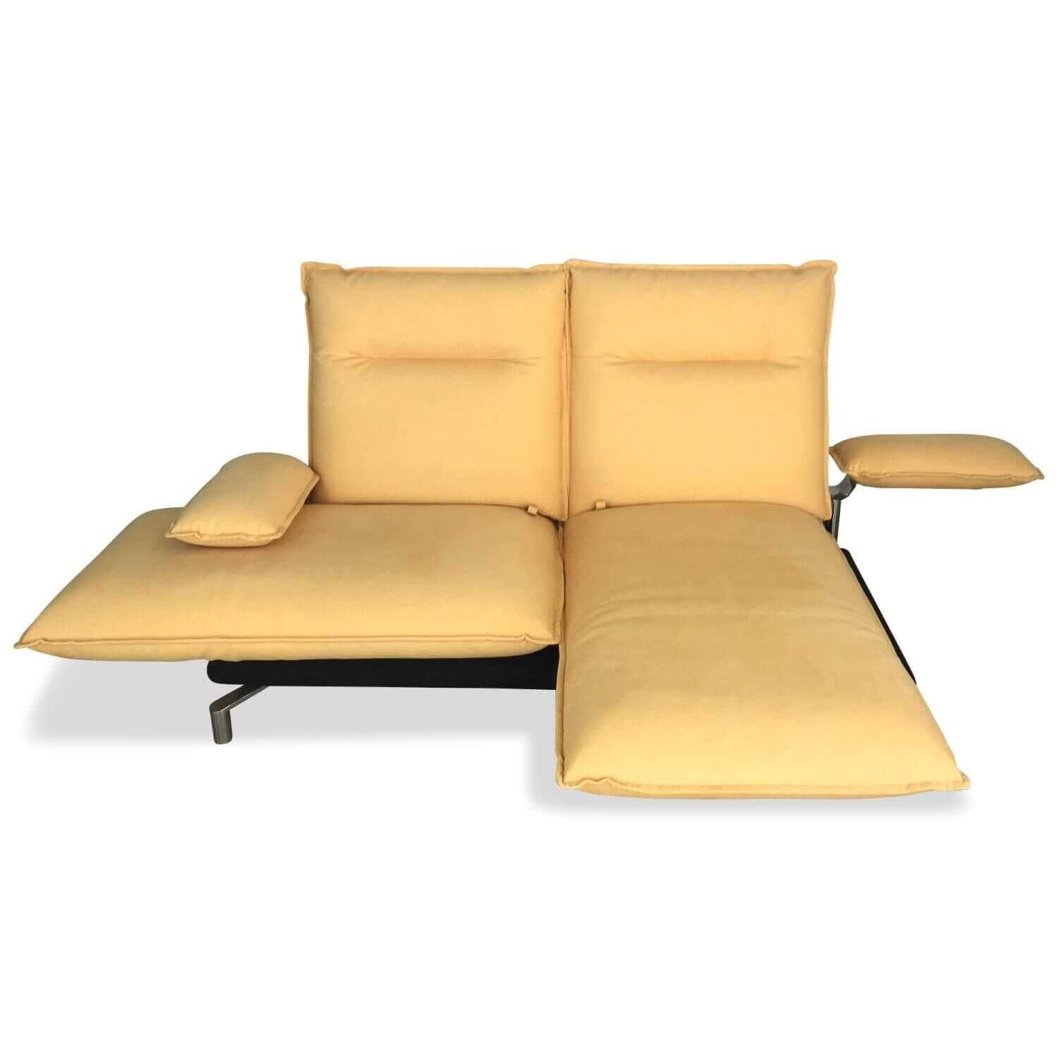 Sofa AV440 in Stoff Gelb