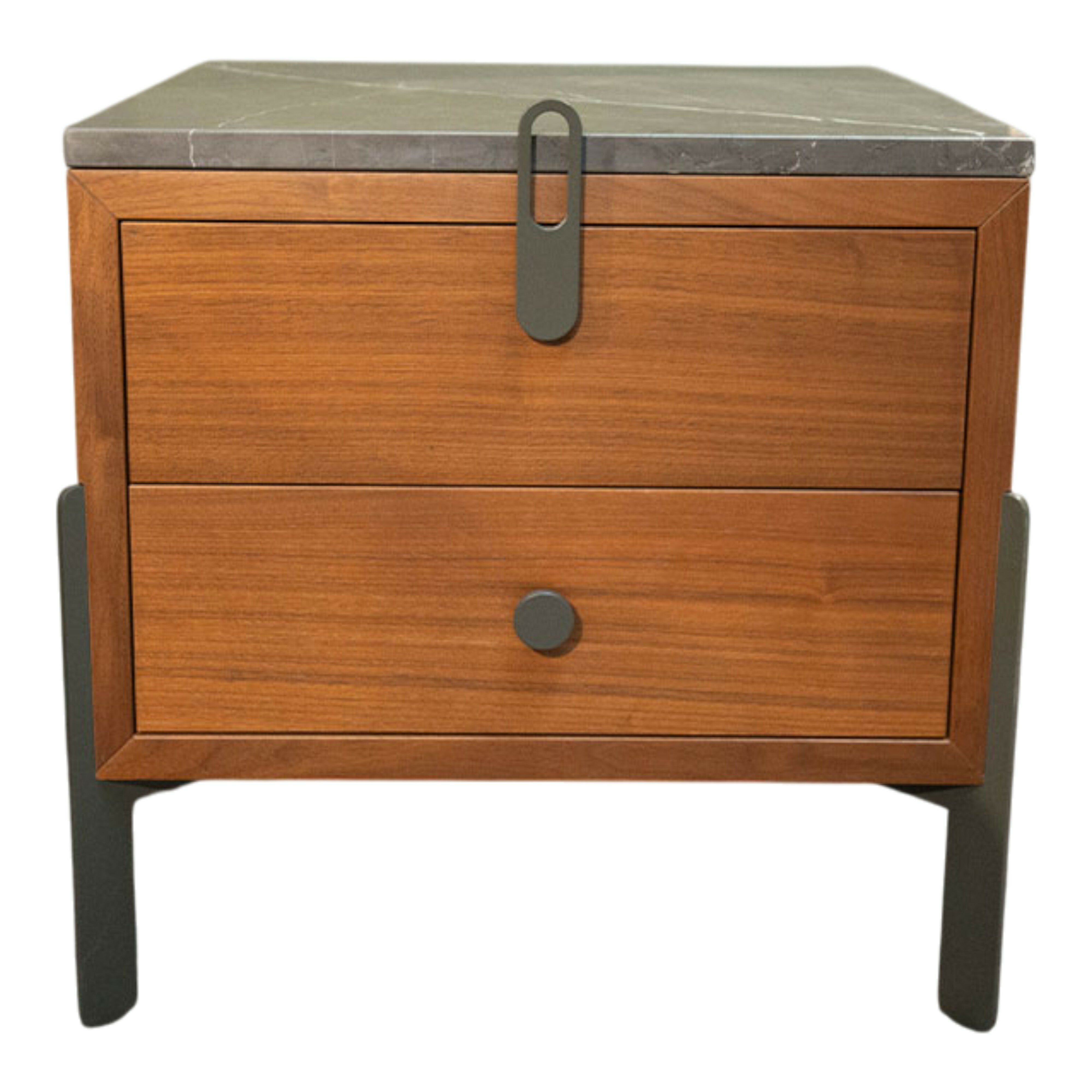 Rolf Benz - Nachtkommode 914 Holzfurnier Amerikanischer Nussbaum - 1