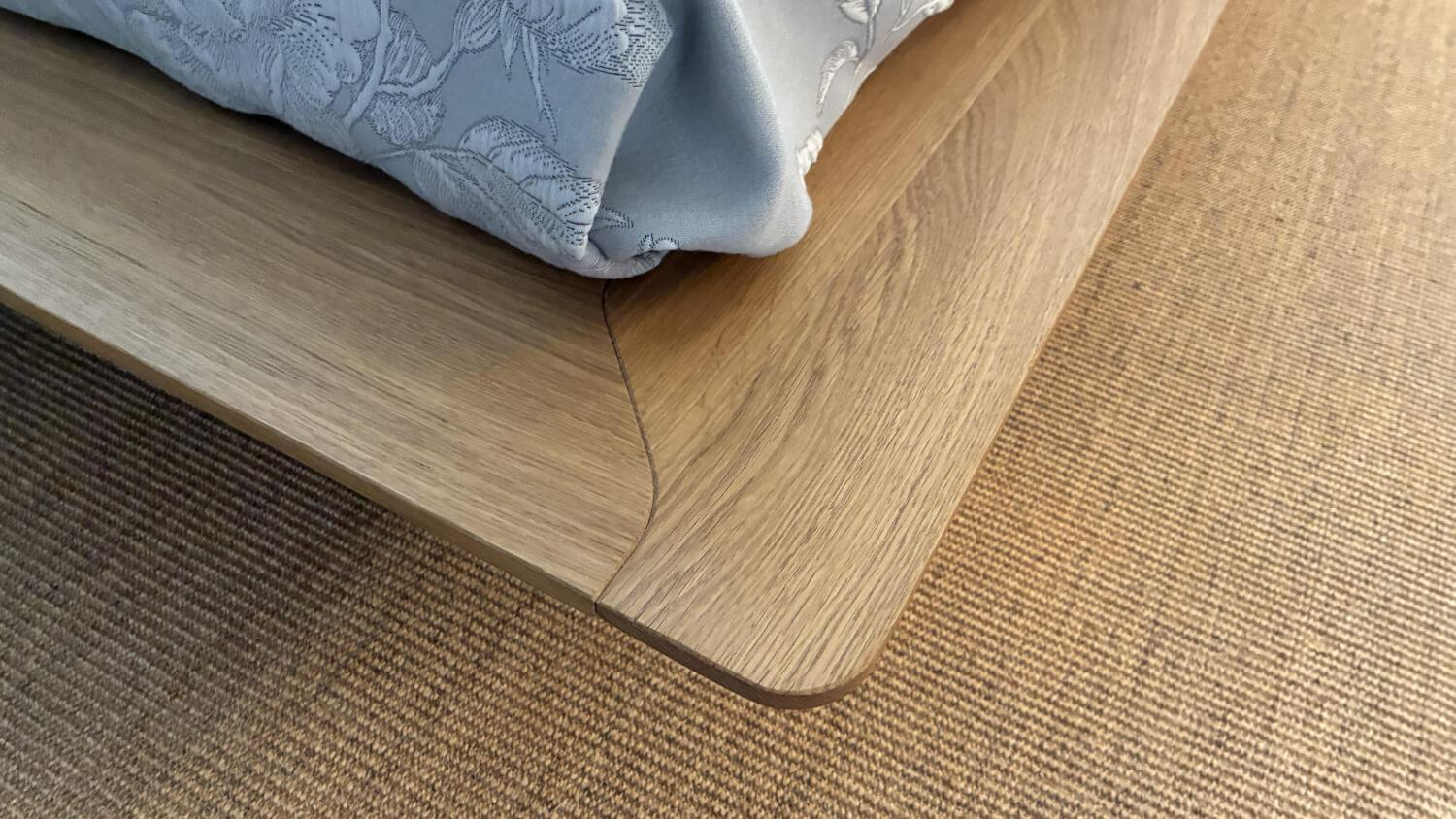 Zeitraum - Bett Grand Yoma Massivholz Eiche Geölt Mit Polsterkopfteil - 5