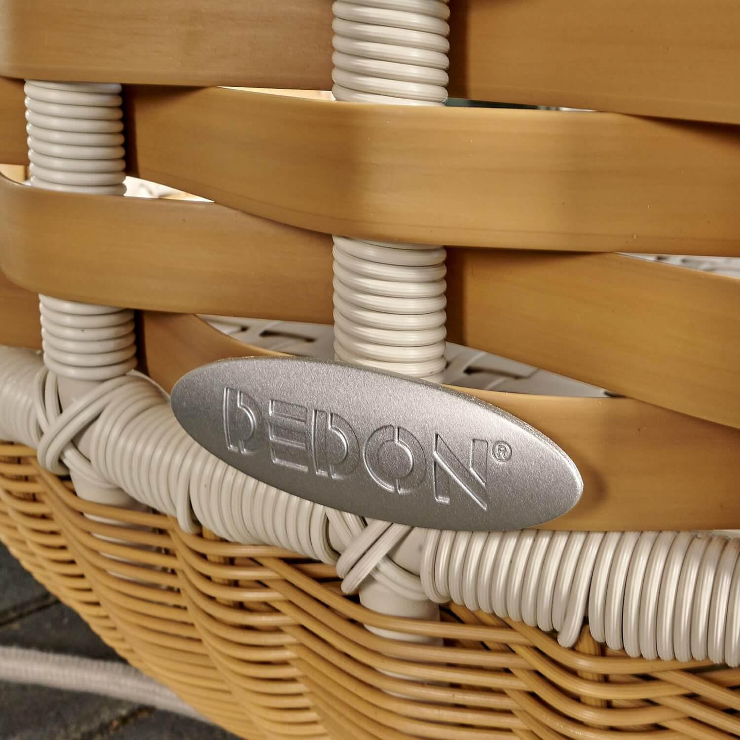 DEDON - Swingrest SwingMe Sessel Bezug Stoff Kvadrat Artrium A451 Gestell Aluminium - 8