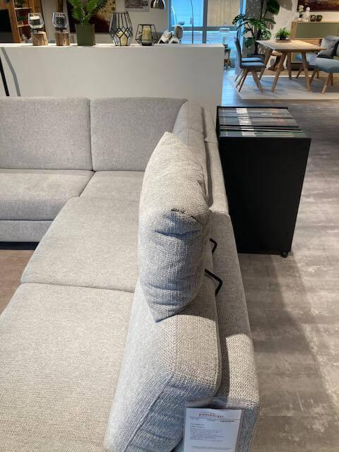 Dietsch - Ecksofa Enjoy Stoff 1 Mito Silber Grau mit Relaxfunktion - 9