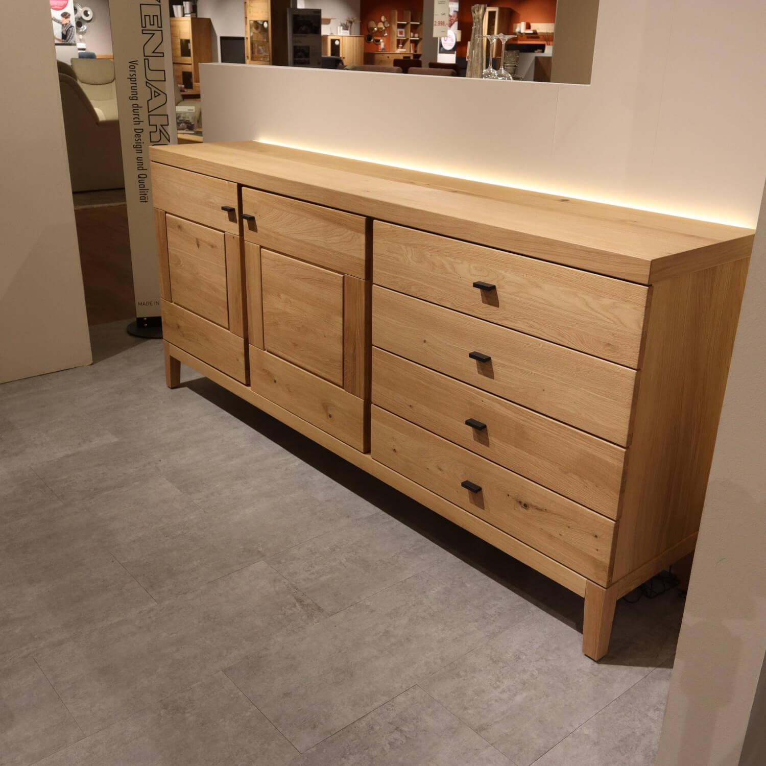 Venjakob - Sideboard Next Level 3000 Wildeiche Hell Soft Gebürstet Geölt - 10