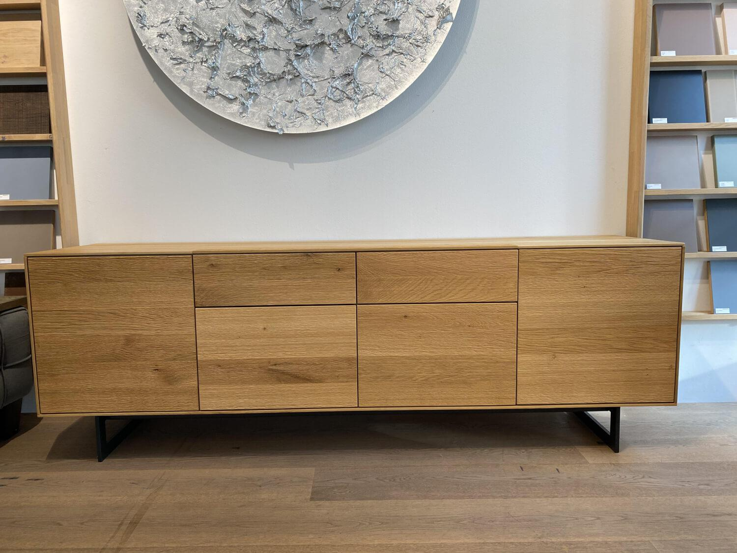 Anrei - Sideboard Asteiche Gebürstet Natur Geölt - 4