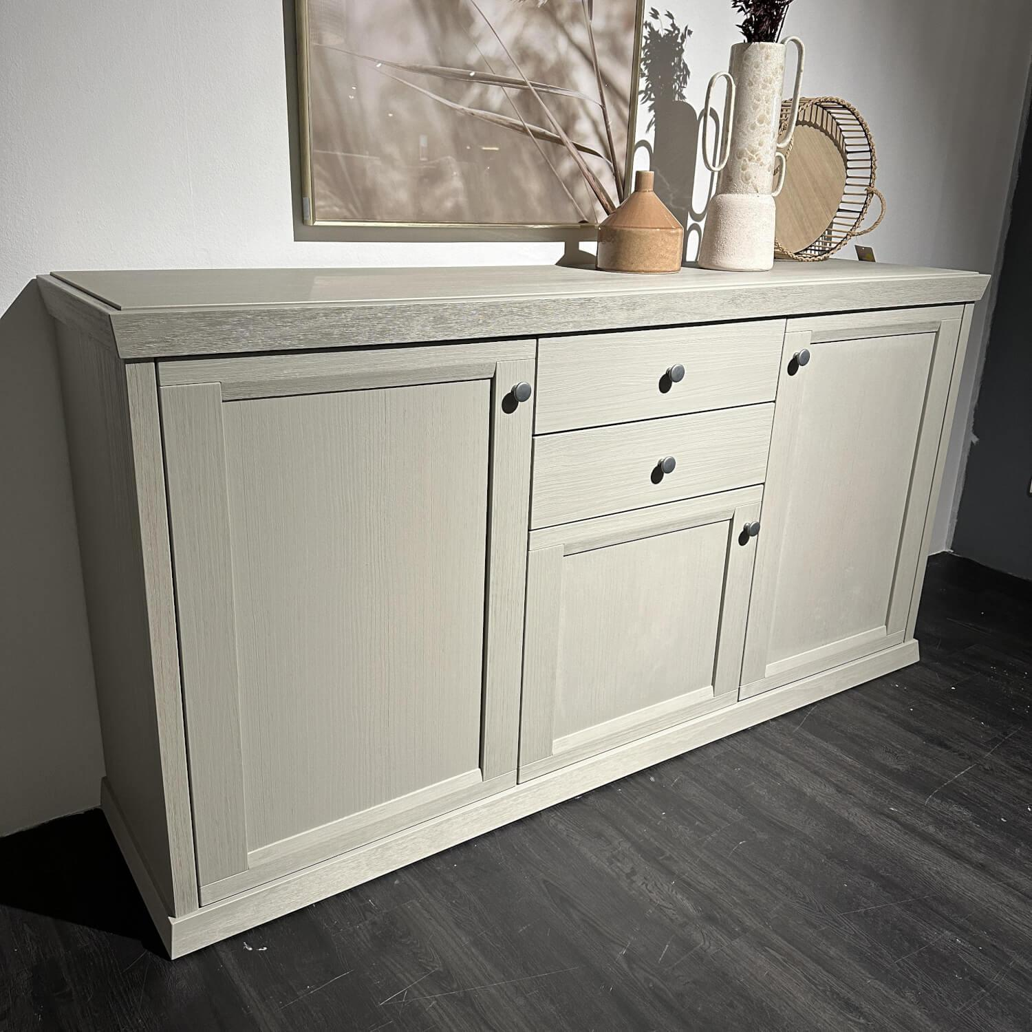 Wöstmann - Sideboard WM Casa 220 Pinie Massiv Grau Soft Gebürstet - 7