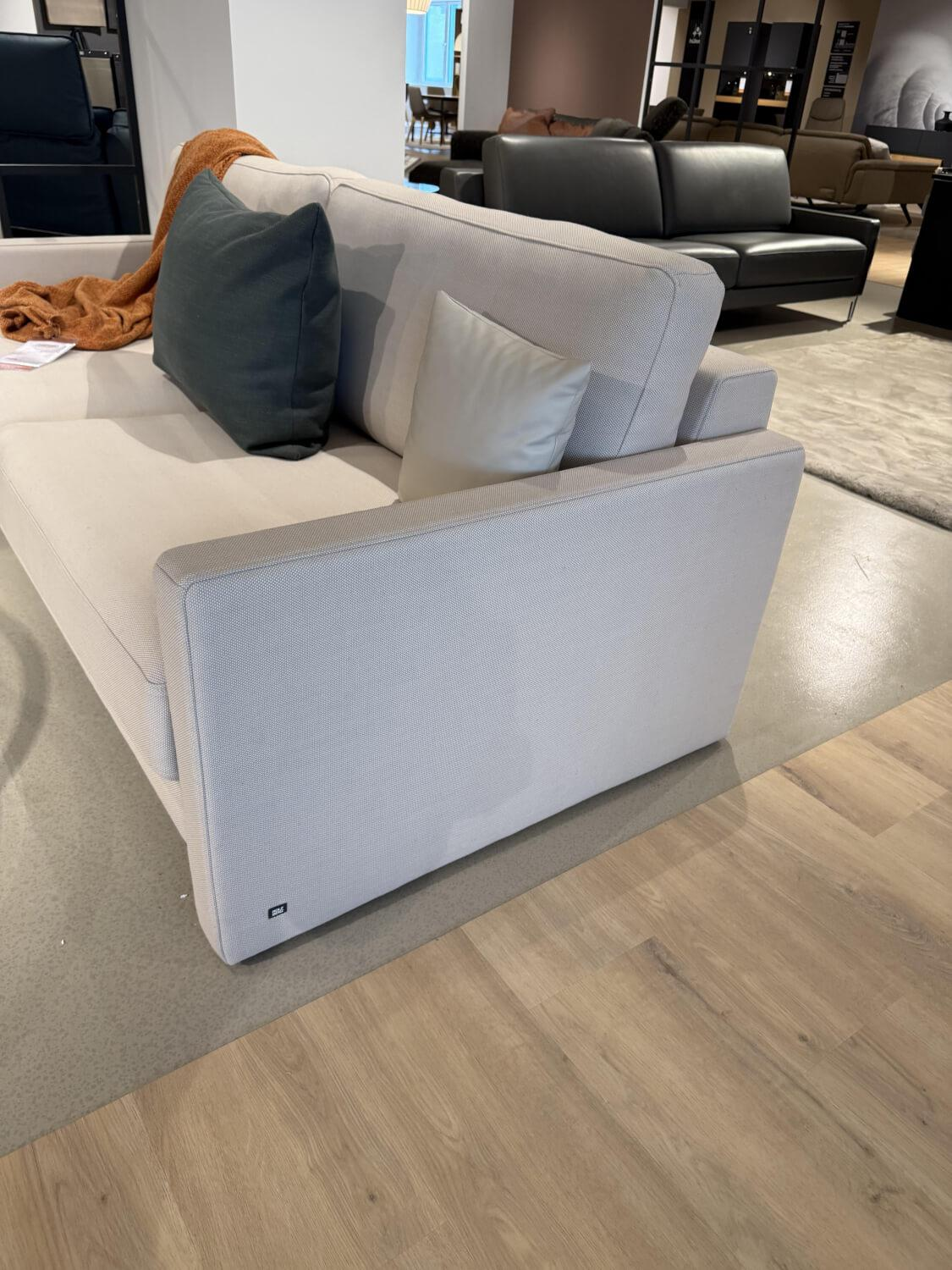 Rolf Benz - Sofa Ego 011 Stoff 26.406 Elfenbein Cremeweiß - 2