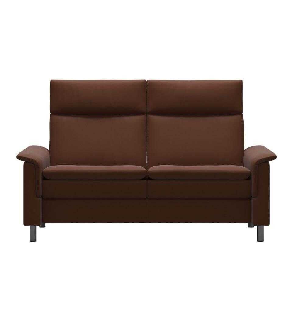 Stressless - Sofa Aurora Hoch Zweisitzer Leder Paloma Copper - 1