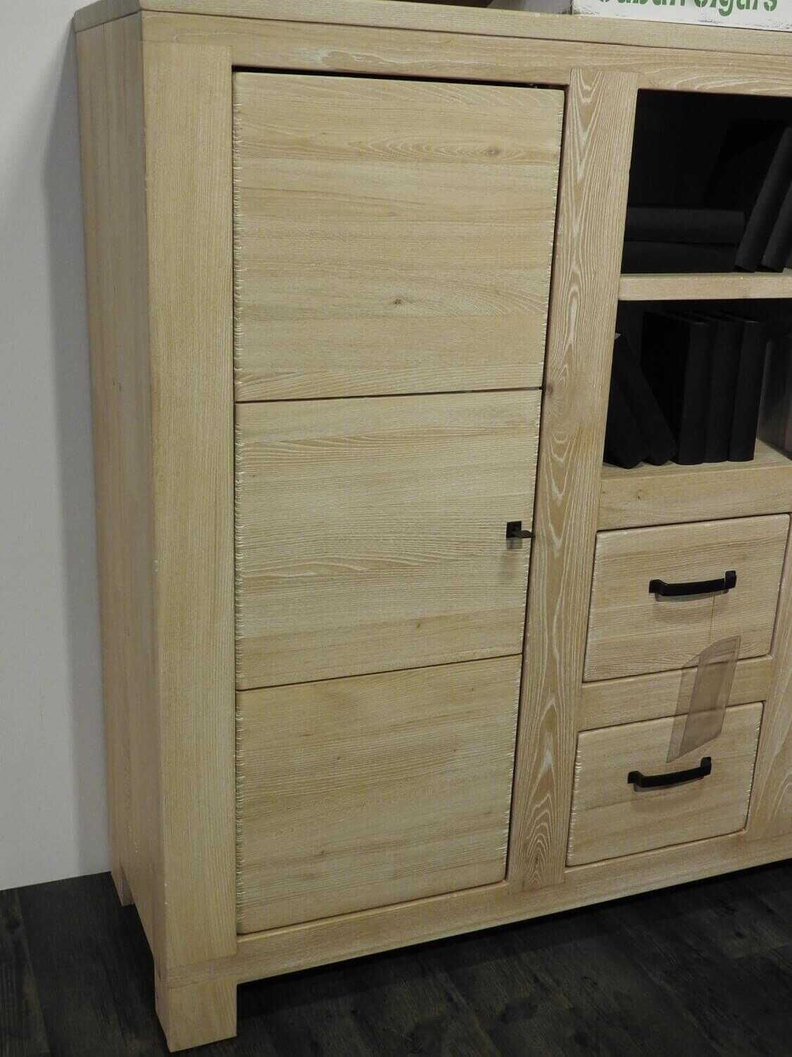 Habufa - Sideboard Cadro Laubholz Massiv Old Java White - 2