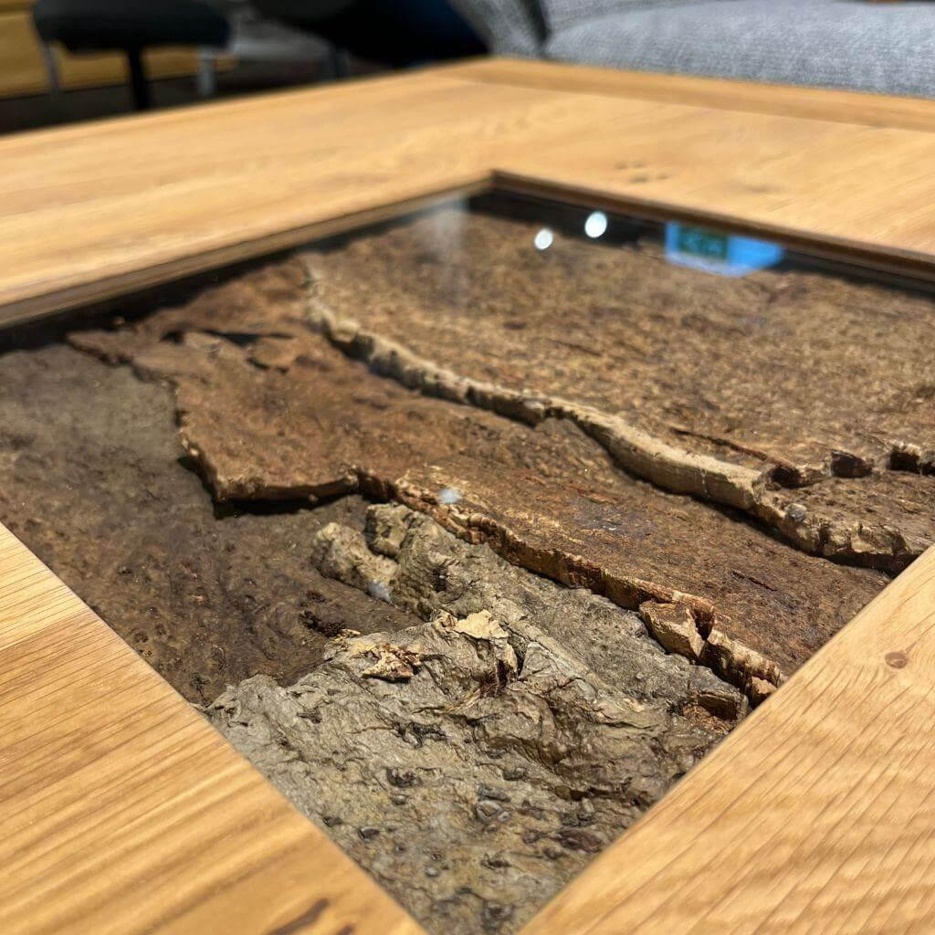 Natura - Couchtisch Cartago Soft Wildeiche Massiv Geölt Tischlerplatte Furniert Mit Korkeinlage - 6