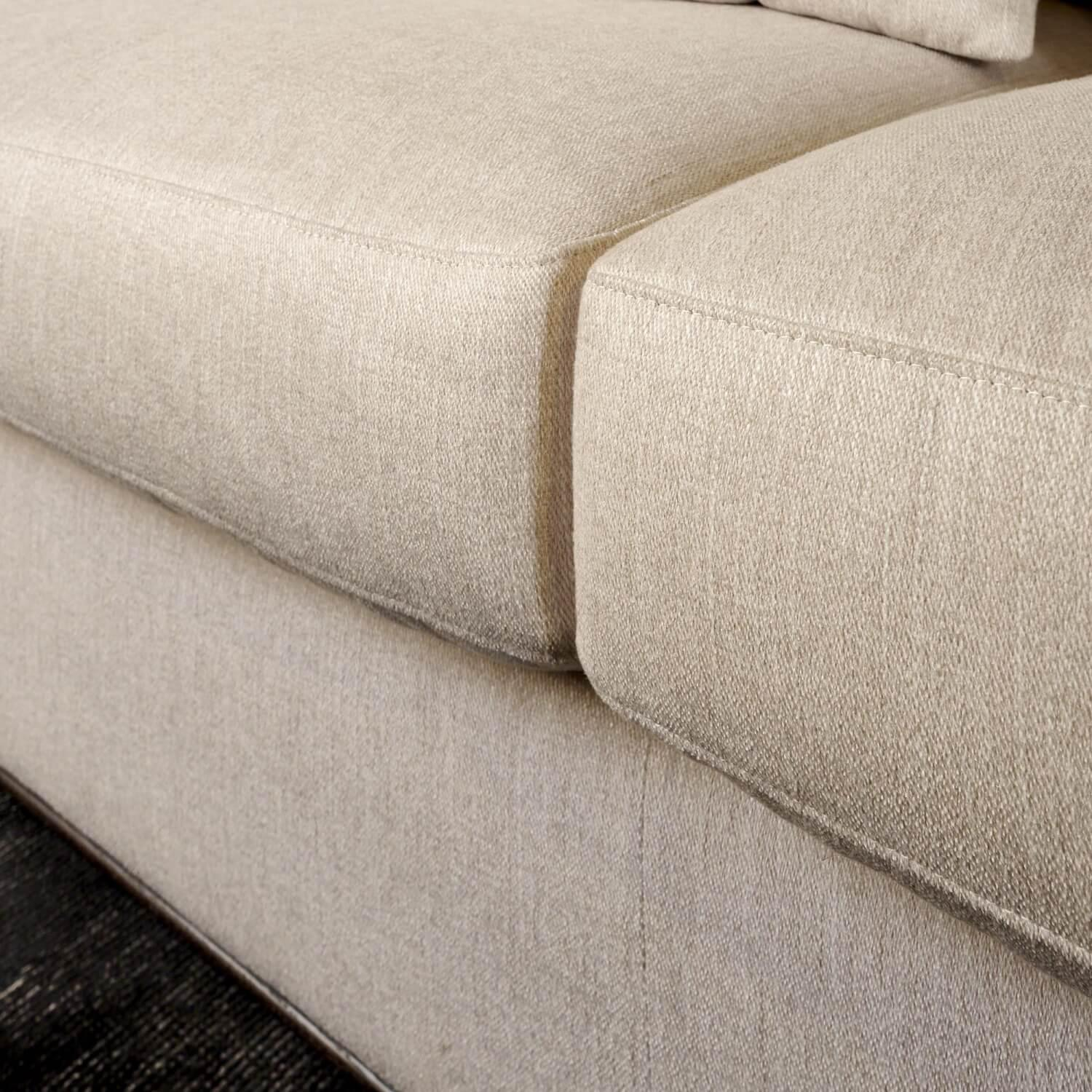 Bielefelder Werkstätten - Sofa Inspiration 122-3005 Tief Bezug Noah 1744 176 Sockelrahmen Wengefarbig Gebeizt - 8