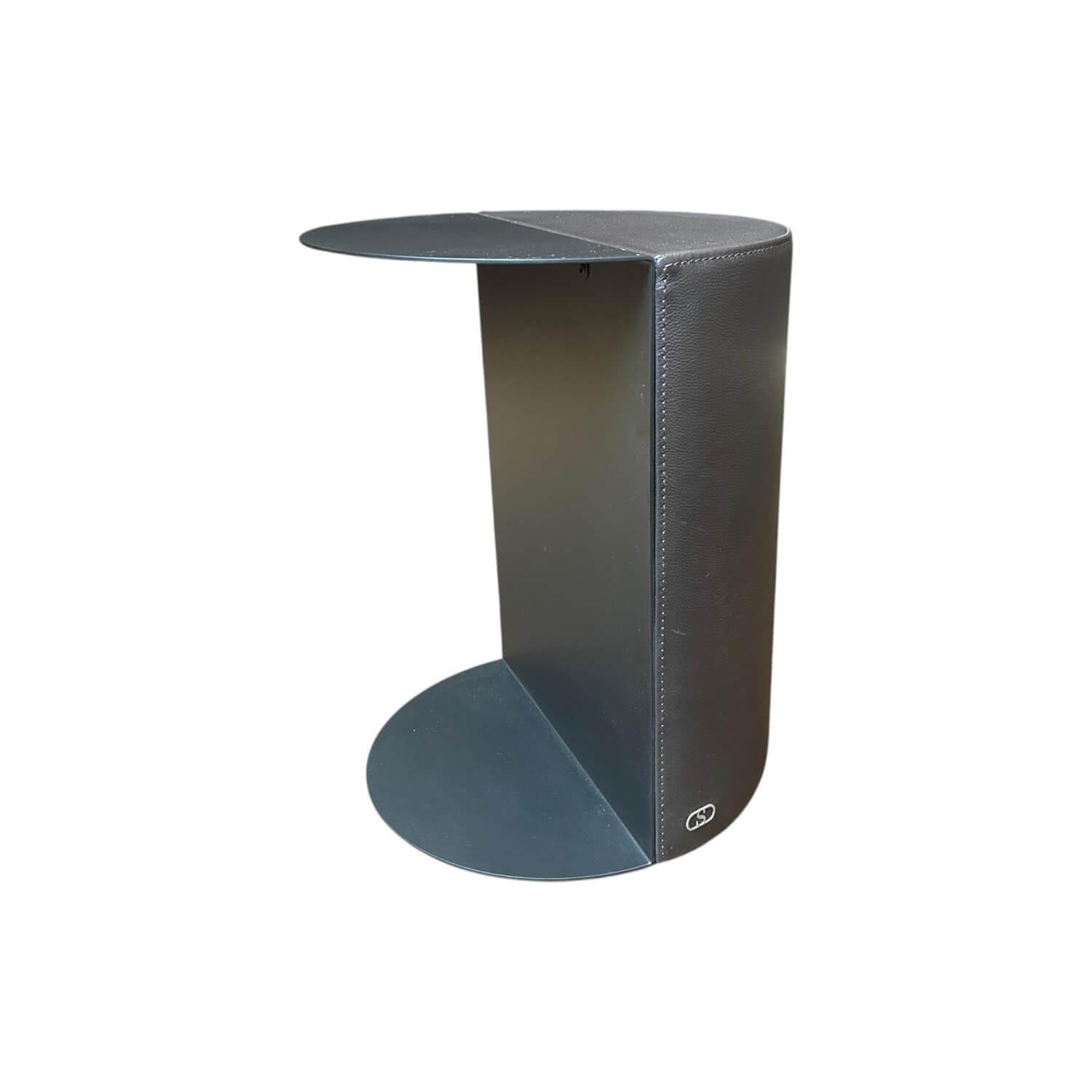 De Sede - Beistelltisch DS 5250 61 Leder Select Schwarz Platte Stahl Schwarz Pulverbeschichtet Matt - 1