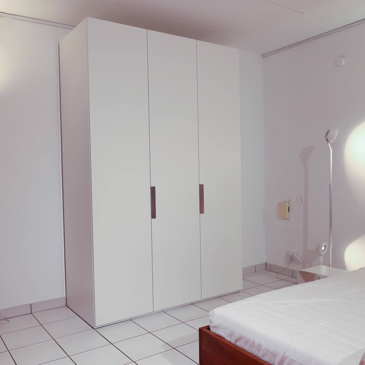 Interlübke - Kleiderschrank Base Ausführung Lack Matt M03 Schneeweiß - 3