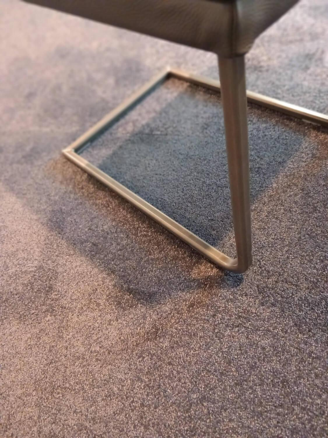 Carega Design - Freischwinger Katy 3 Leder Toledo Braun Gestell Edelstahl Gebürstet - 4