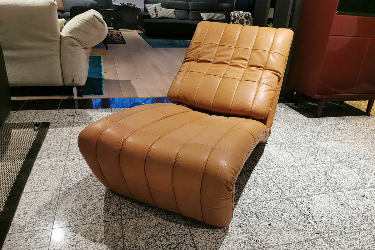 De Sede - Liege Yoga DS-266 Leder 45 Naturale 25 Cuoio Cognac - 4