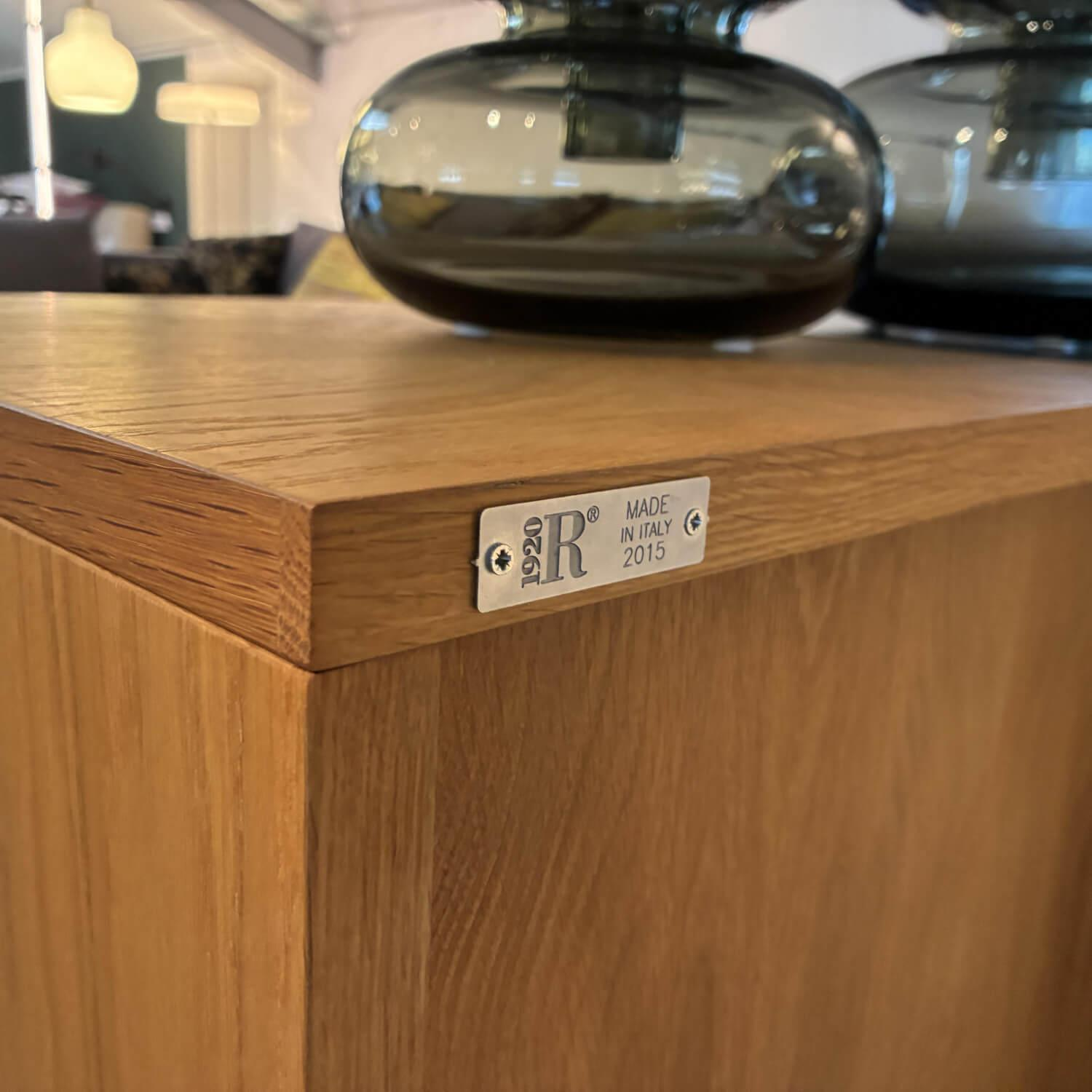 Riva1920 - Kommode Wabi Eiche Massiv Geölt Absetzung Eisen - 2