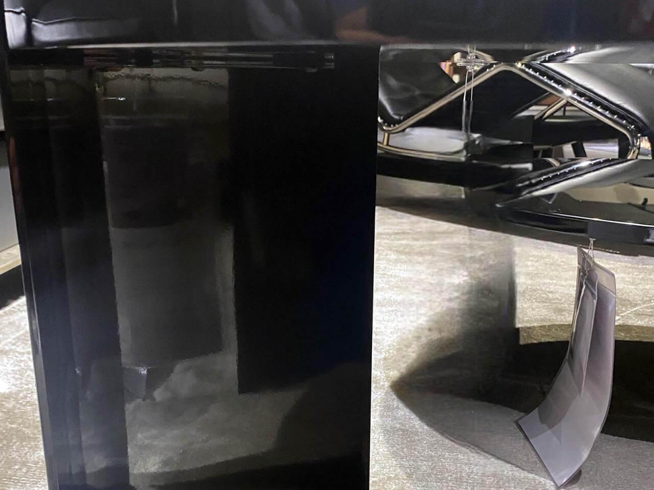 Cassina - Niedriger Tisch 5543 Lack Glänzend Schwarz - 4