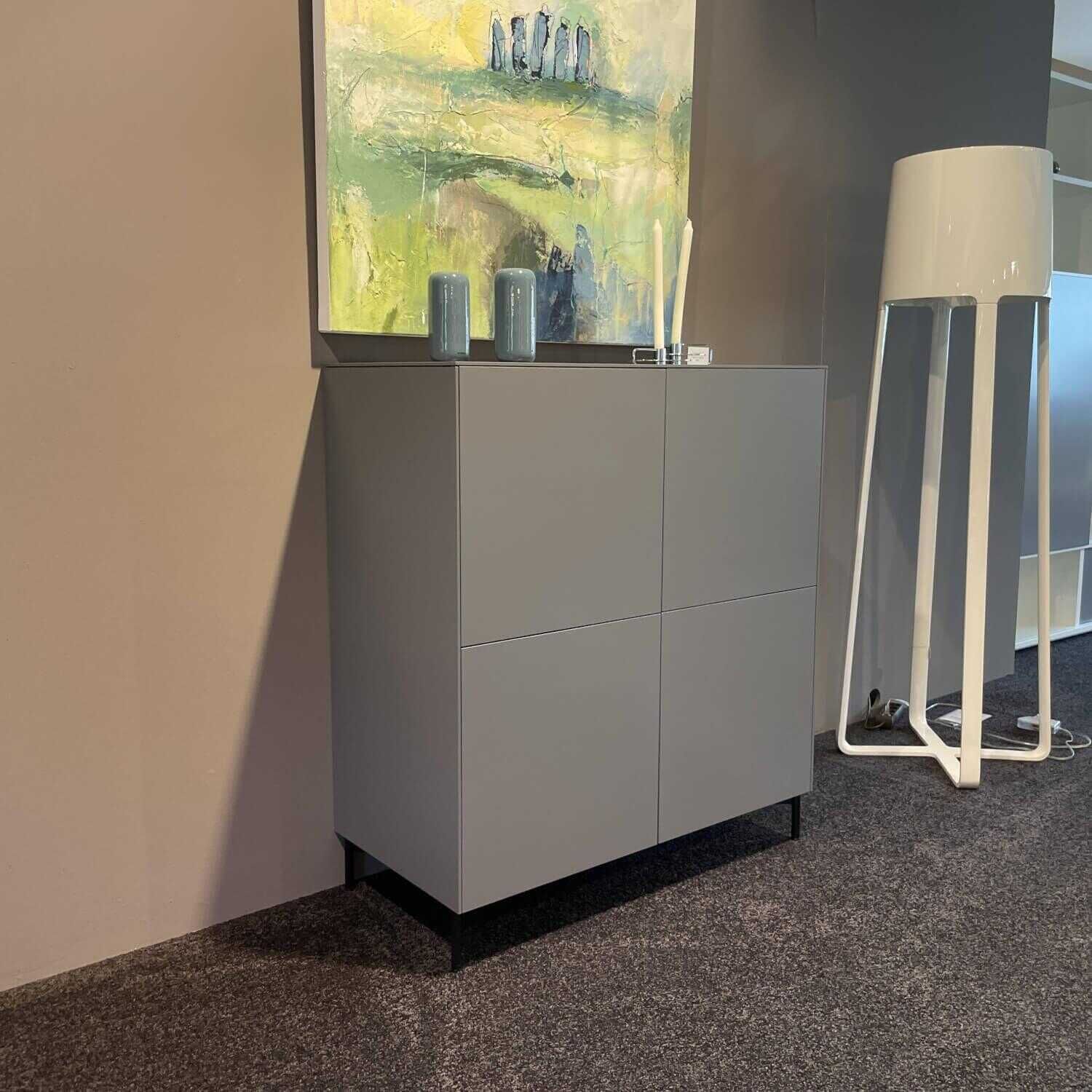 form1 - Container F10 Connect A22 Graphite Push to Open 4 Drehtüren - 1