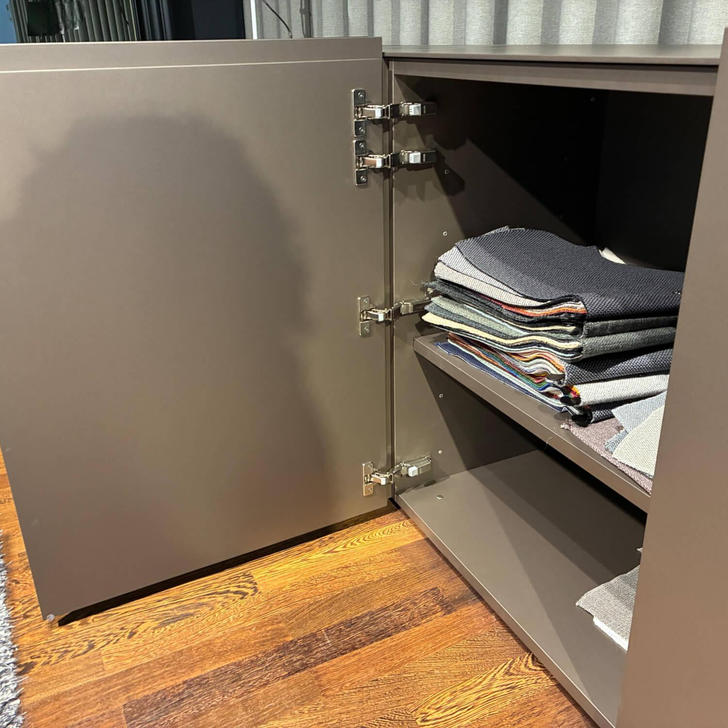 Interlübke - Sideboard Jorel Lack M10 Bronze Metallic Abdeckplatte Lack M10 Bronze Metallic - 6