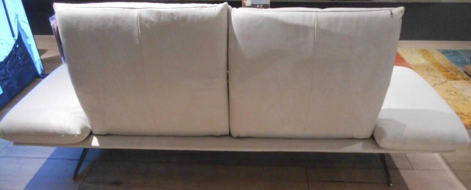 Koinor - Sofa Francis 2,5er Leder Creme Weiß - 3