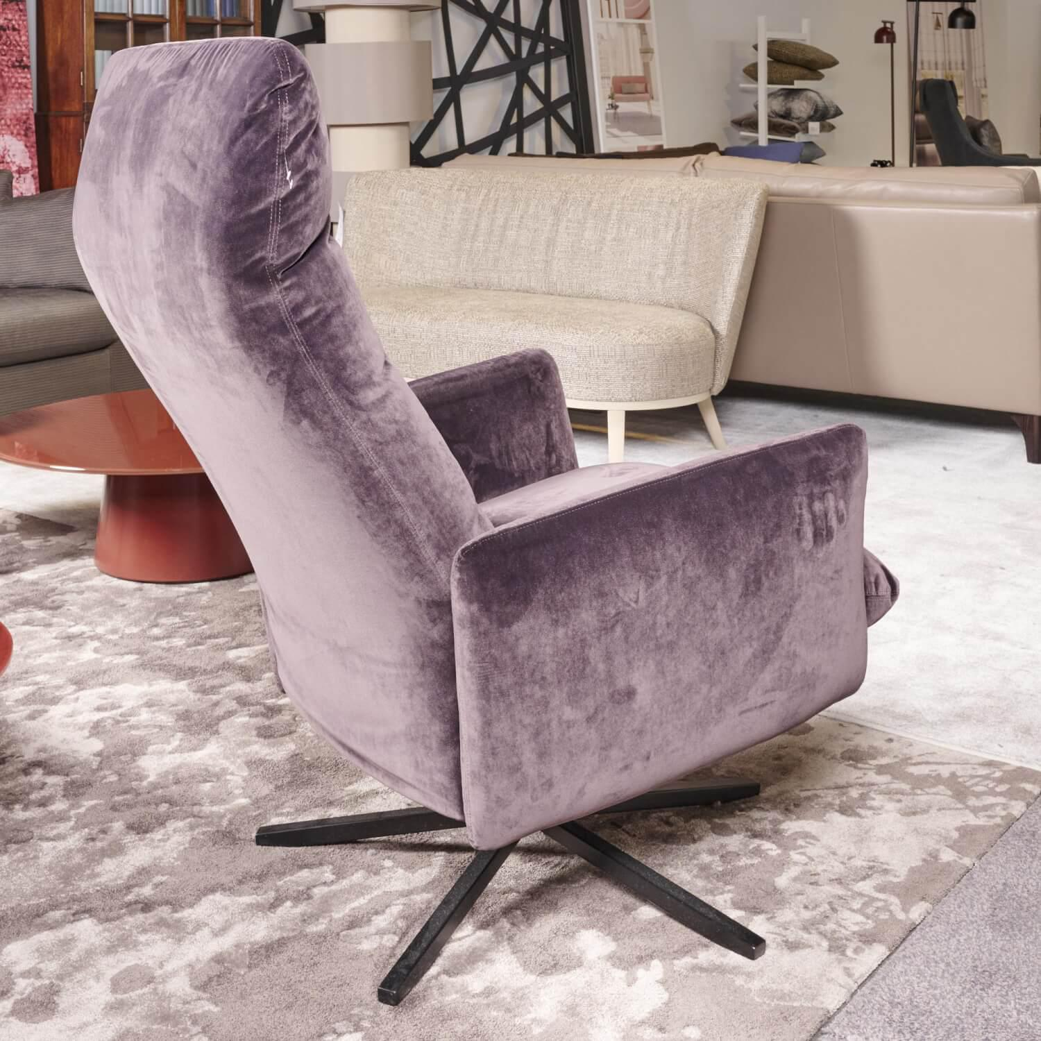 Bielefelder Werkstätten - Sessel Heavens Place Bezug Stoff City Velvet 095 Mit Fuß- Und Rückenteilverstellung - 6