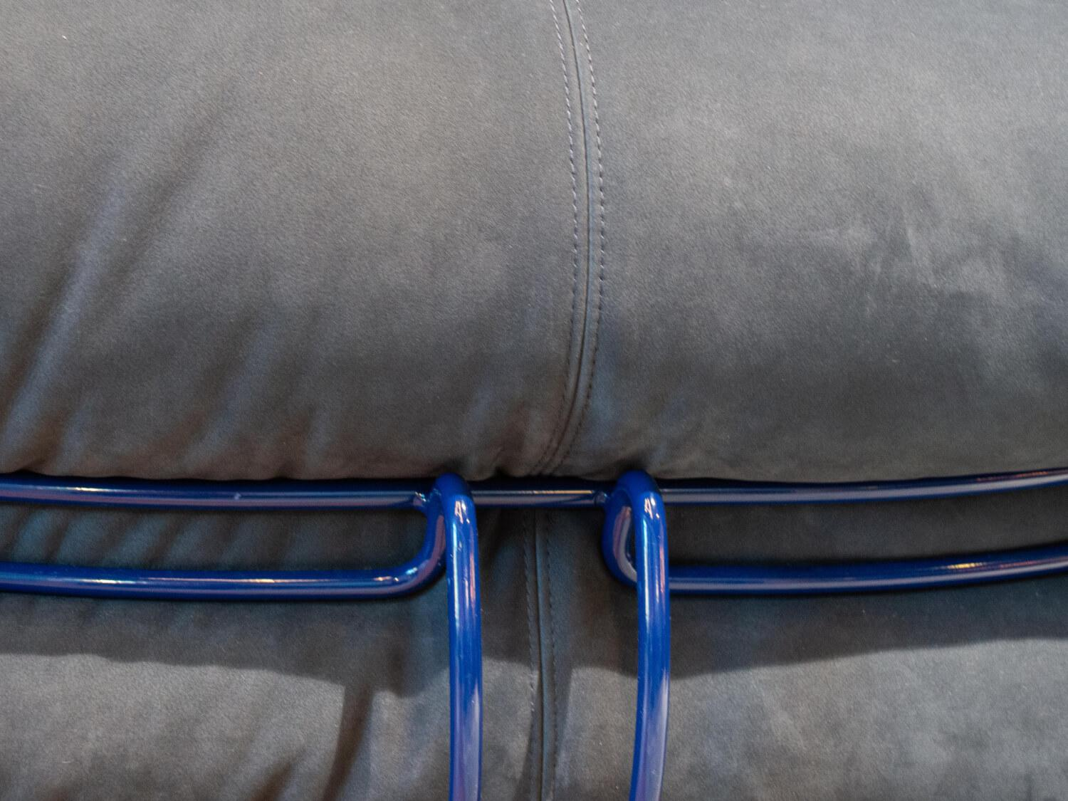 Cassina - Sessel Soriana 944 01 Stoff Z 13Z516 Oceano Blau - 2