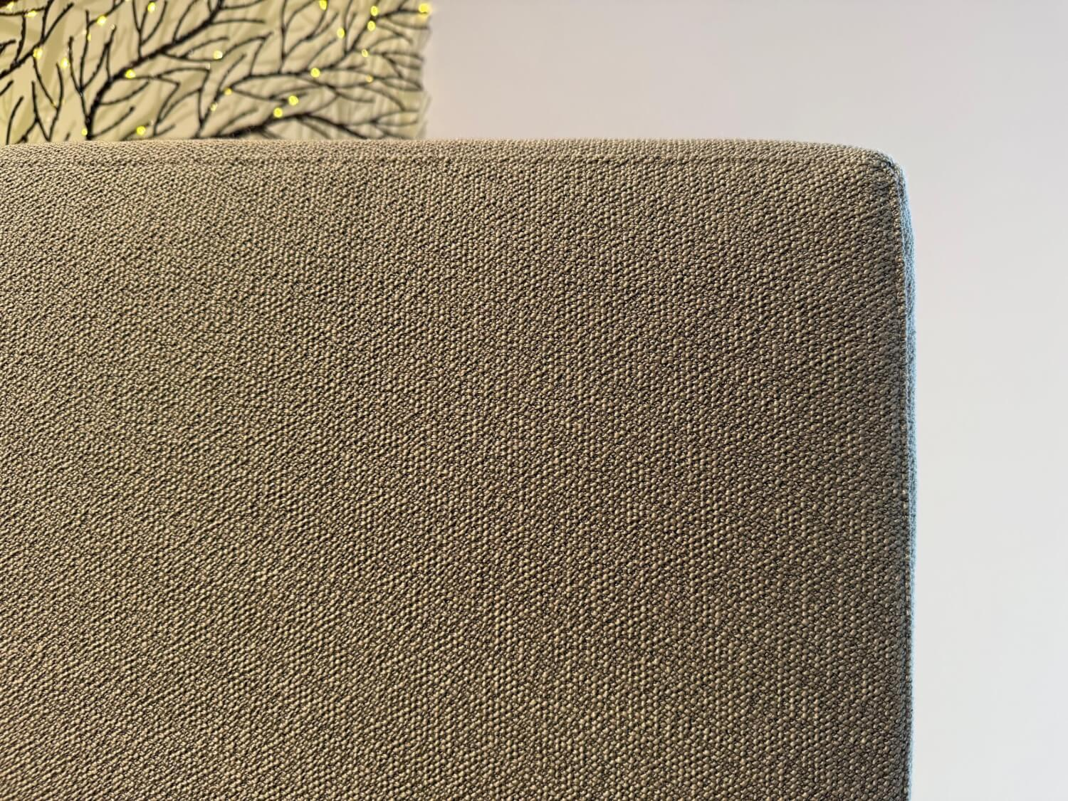Brühl - Ecksofa Tomo Soft Stoff 3677 20 Braun Gestell Buche Gebeizt Nussbaum Dunkel Und Metall Schwarz Inklusive Kissen - 5