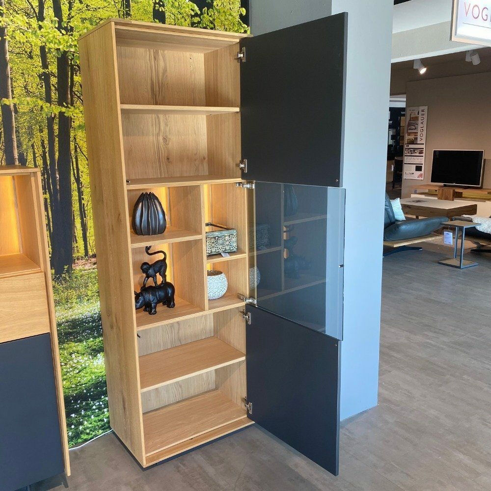 Venjakob - Vitrine Vadin Vitrine Rechts Wildeiche Hell Soft Gebürstet Geölt - 3