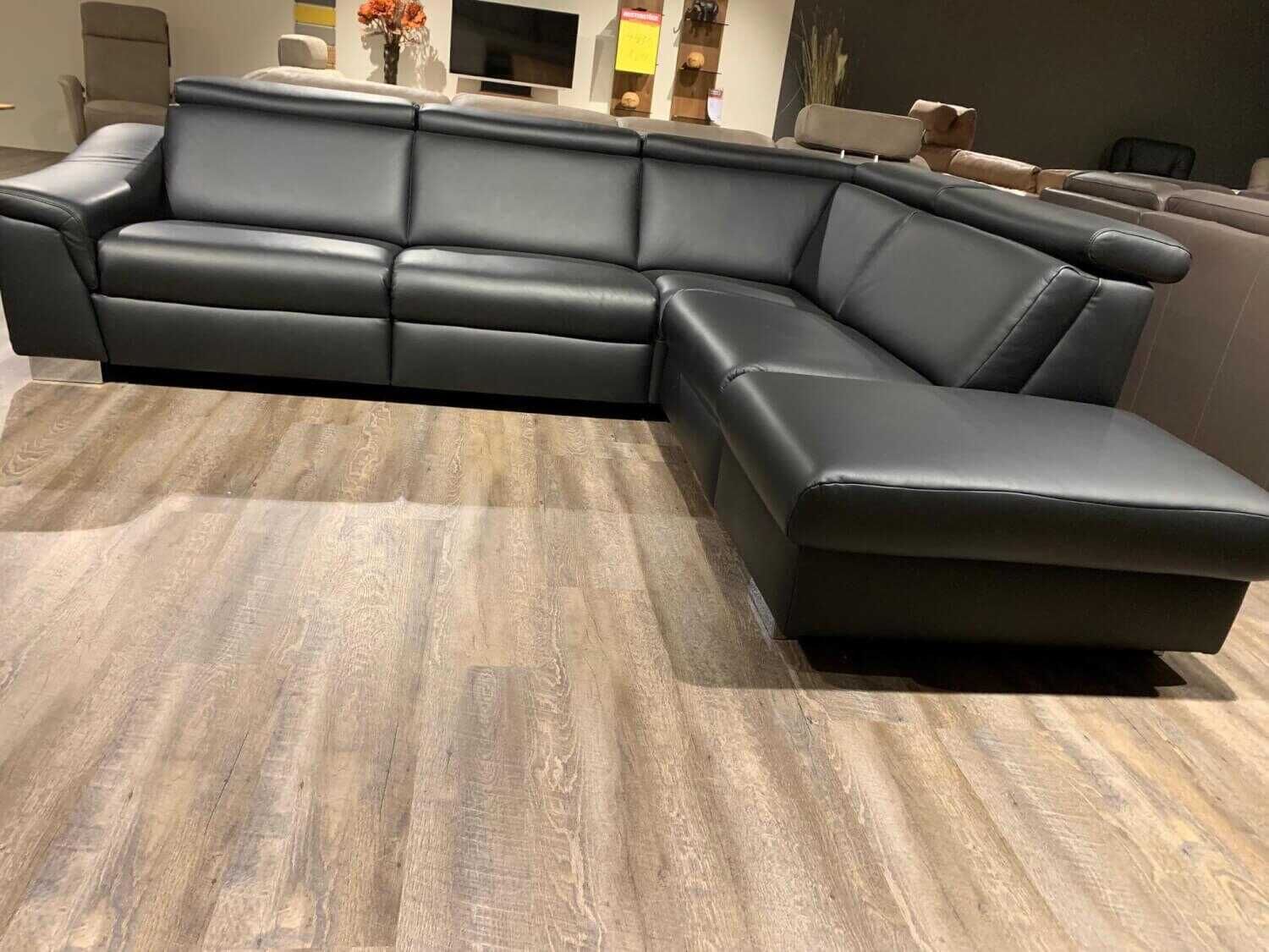 polinova-ecksofa-clou-leder-schwarz-mit-kopfteilverstellung-und-motorischer-relaxfunktion-dae61a0bafe15d2d98fe5923d Polinova - Ecksofa Clou Leder Schwarz mit Kopfteilverstellung und motorischer Relaxfunktion - 2