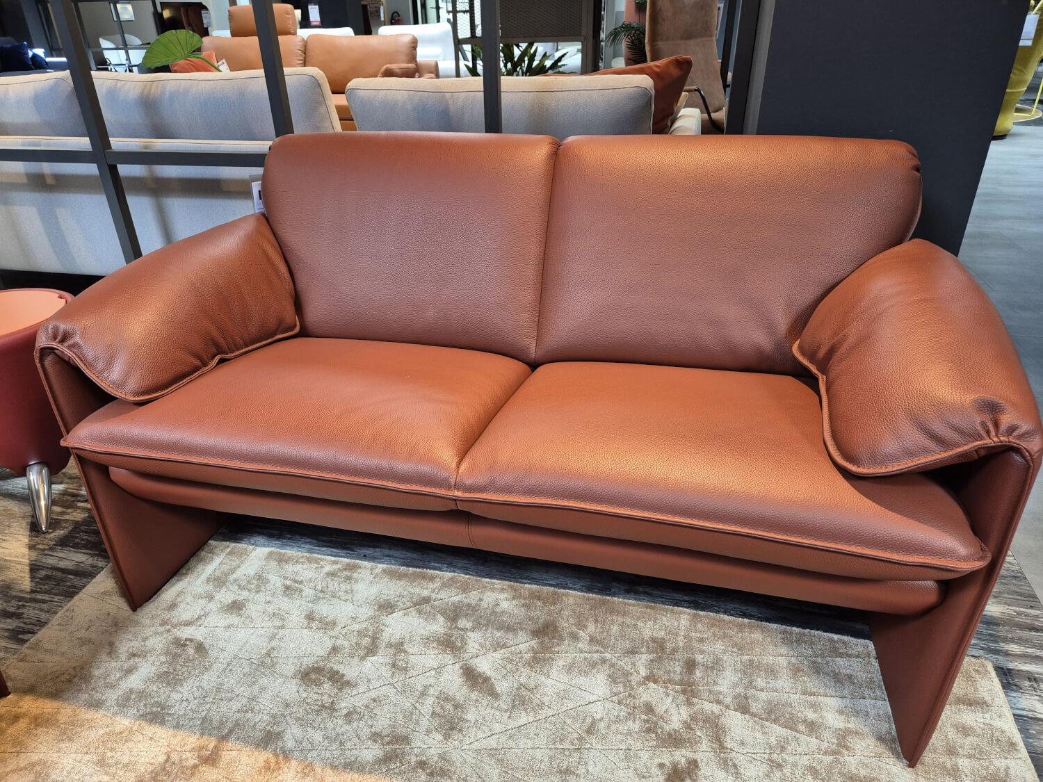 Leolux - Garnitur Bora Bora Niedrig Leder Senso 41000 Rust Rot Braun - 3