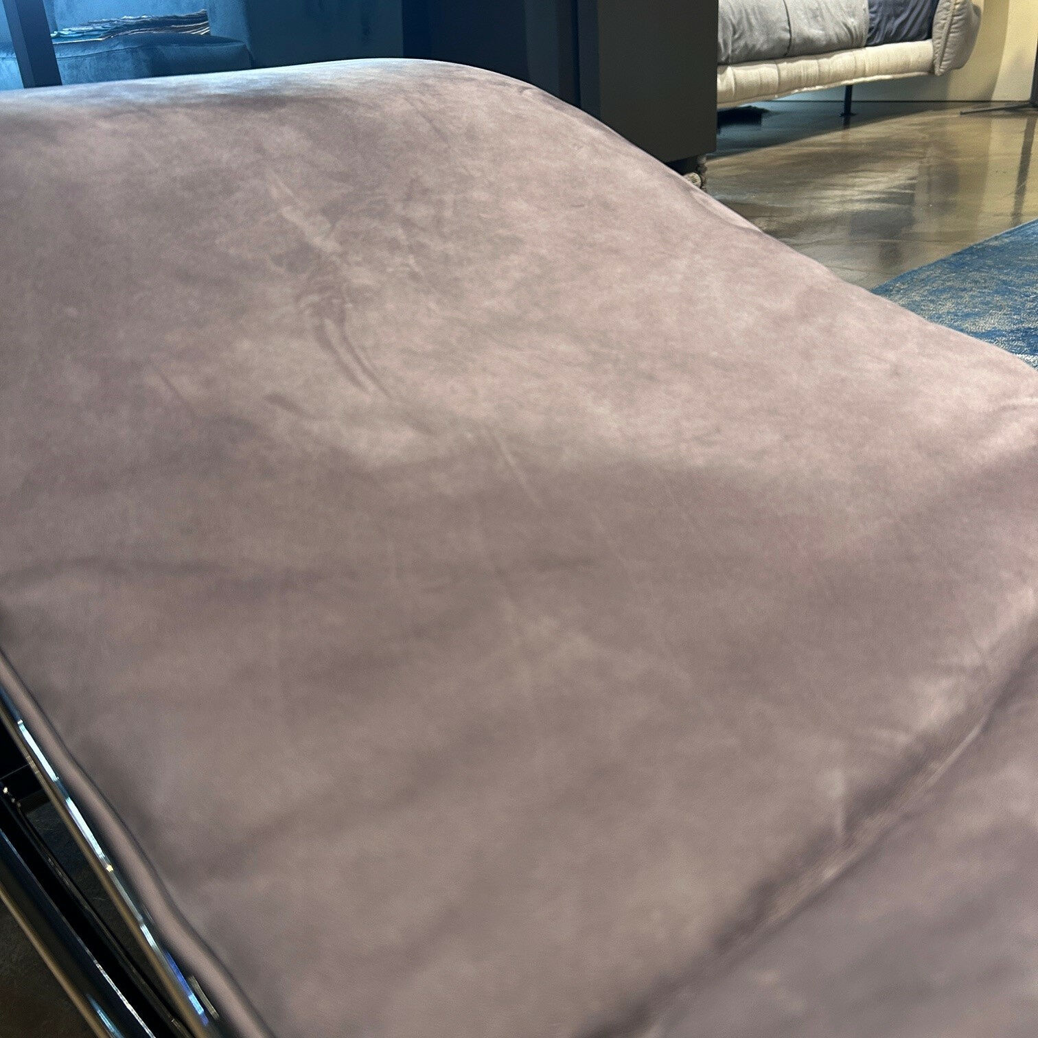 Cassina - Liege 4 Chaise Longue À Réglage Continu Leder Nabuk Carbone Schwarz Grau Gestell Stahl Verchromt - 4