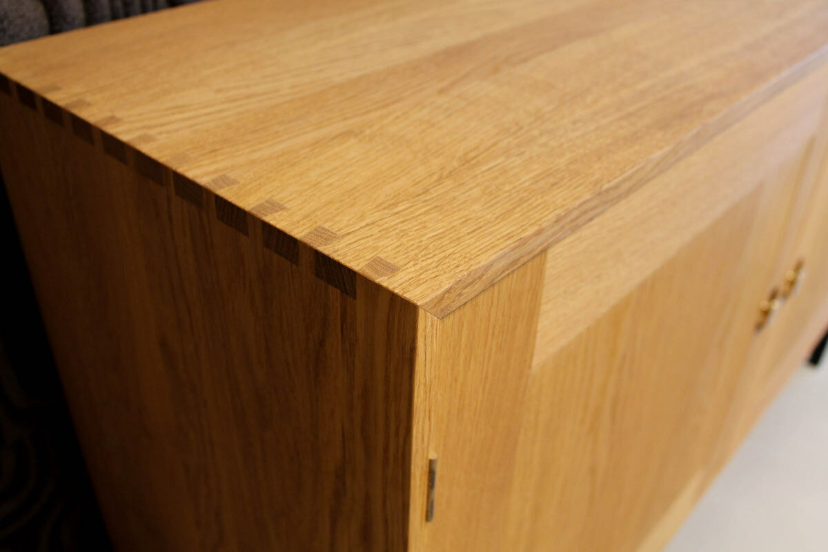 Carl Hansen & Søn - Sideboard FK63 Eiche GEölt Gestell Schwarz Lackiert - 2